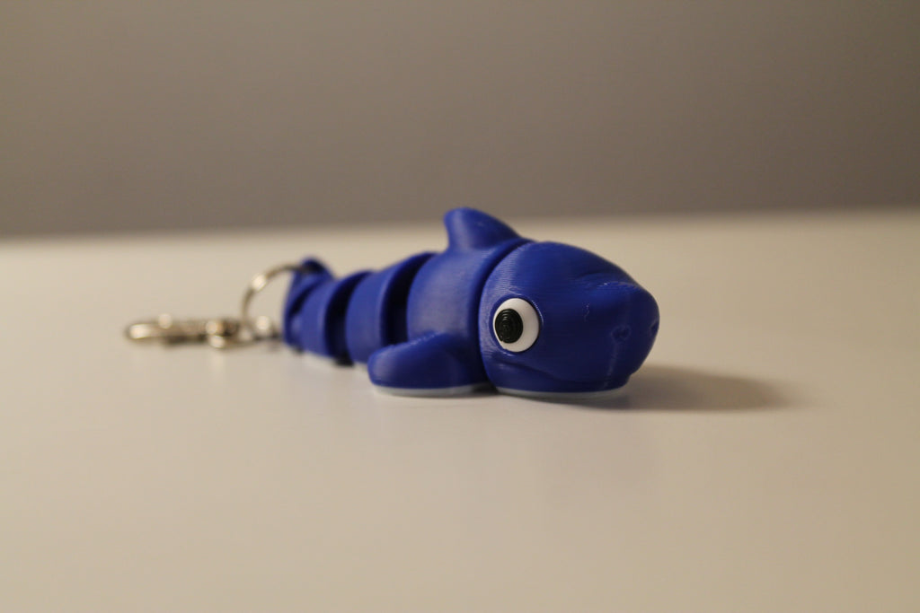 Shark keychain